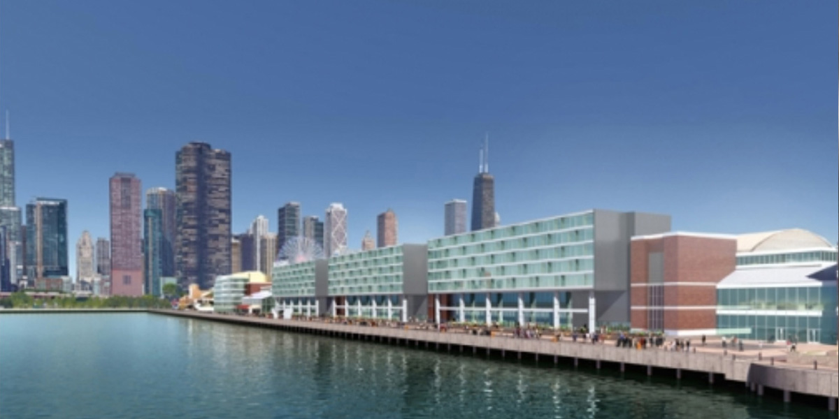 You are currently viewing First Hospitality Group and Navy Pier Plan Groundbreaking for Navy Pier Hotel