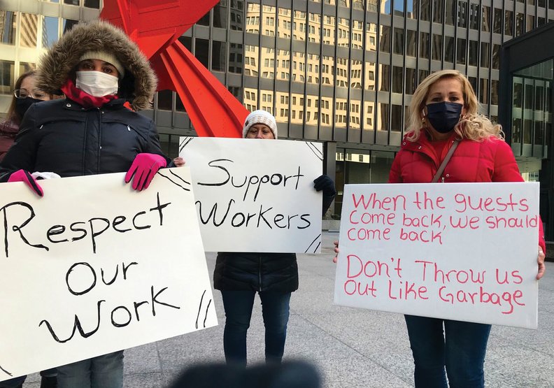 You are currently viewing Chicago Hotel Owners Say Unions Complicate COVID-Era Survival